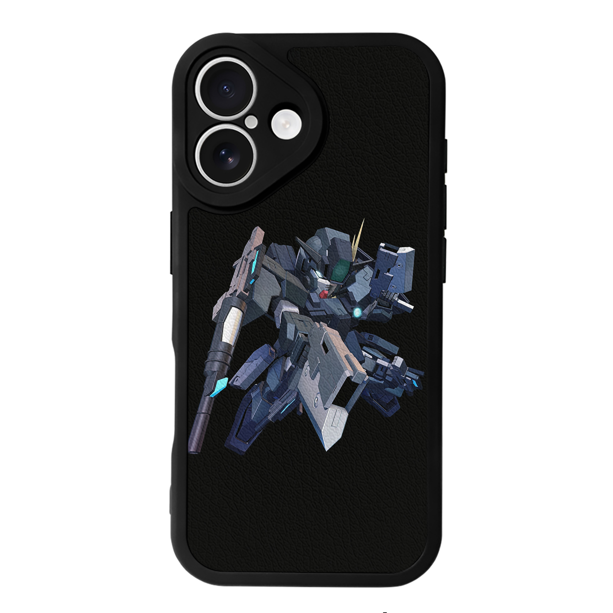 （画像用） 機動戦士ガンダム Mobile Suit Gundam 【iPhone 16シリーズ対応】シリコンスマホケース（レザー調） 材質：シリコン